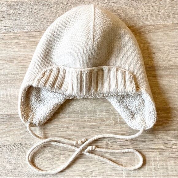 J. CREW Sherpa Lined Trapper Hat. - Picture 3 of 4